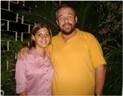 Manuel Calviño y yo, cuatro años atrás